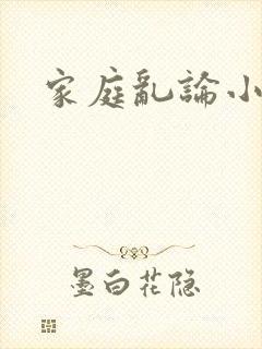 家庭乱论小说