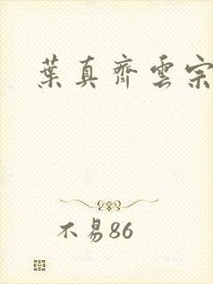 叶真齐云宗免费