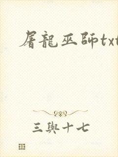 屠龙巫师txt