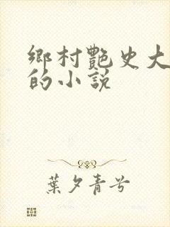 乡村艳史大肉榛的小说