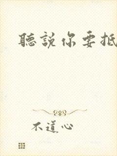 听说你要抵抗我