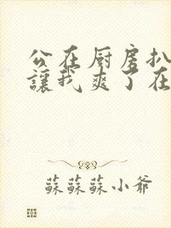 公在厨房扒开腿让我爽了在线观看