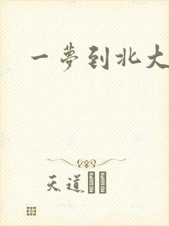 一梦到北大