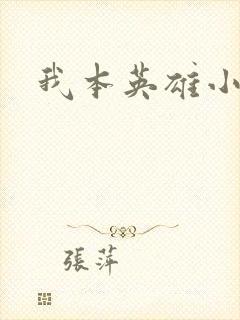 我本英雄小说
