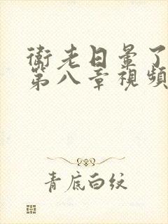 卫老日晕了淑蓉第八章视频