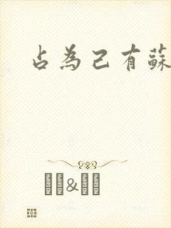 占为己有苏静初