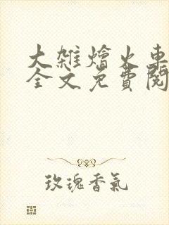 大杂烩火车小说全文免费阅读