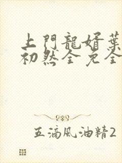 上门龙婿叶辰萧初然全免全集