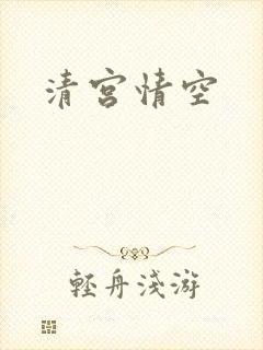 清宫情空