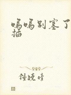 呜呜别塞了啊抽插