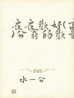 夜夜欢好(高h)公翁的欢爱h