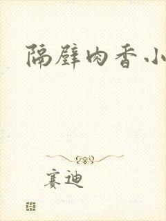 隔壁肉香小说