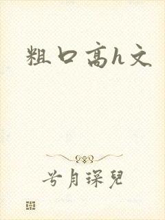 粗口高h文