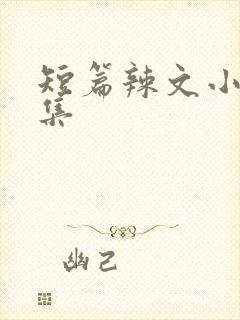 短篇辣文小说合集