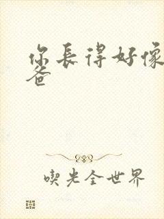 你长得好像我爸爸