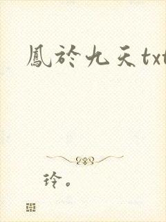 凤于九天txt