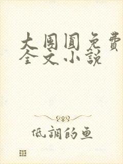 大团圆免费阅读全文小说