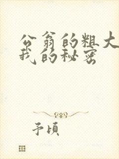 公翁的粗大放进我的秘密