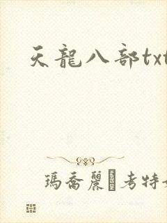 天龙八部txt