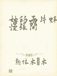 她的两片蚌肉慢慢张开