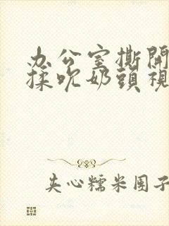 办公室撕开奶罩揉吮奶头视频