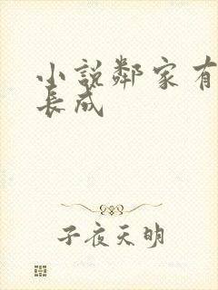 小说邻家有女初长成