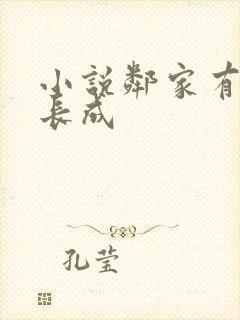 小说邻家有女初长成