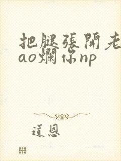 把腿张开老子cao烂你np