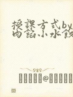 授课方式by 肉馅小水饺