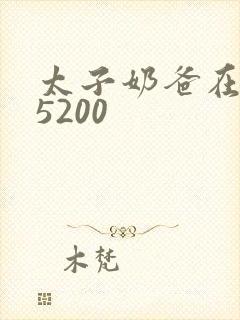 太子奶爸在花都5200