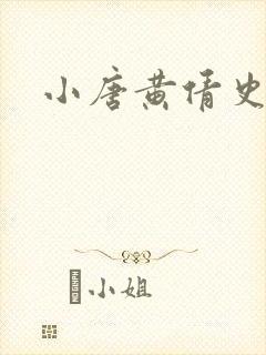 小唐黄倩史