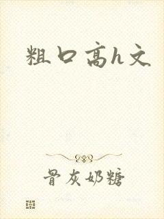 粗口高h文
