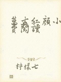 万古红颜小说免费阅读