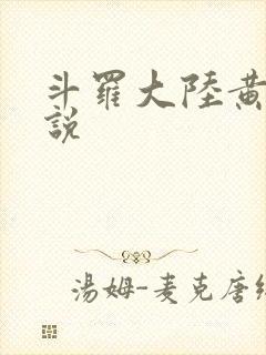 斗罗大陆黄化小说