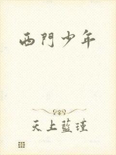 西门少年