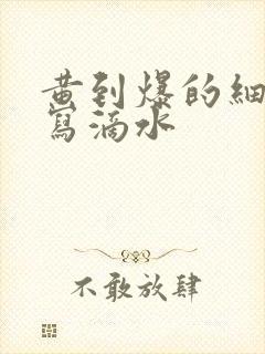 黄到爆的细节描写滴水