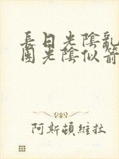 长日光阴乱作一团光阴似箭