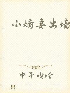 小娇妻出墙记