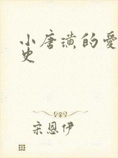 小唐璜的爱情历史