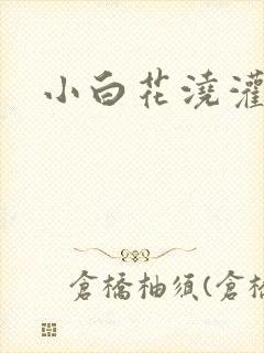 小白花浇灌日常