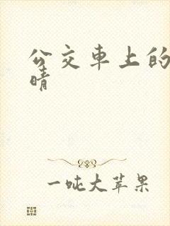 公交车上的诗请晴