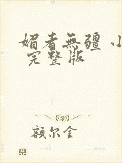 媚者无疆 小说 完整版