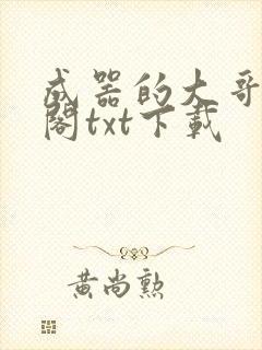 成器的大哥笔趣阁txt下载