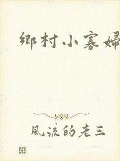 乡村小寡妇