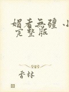 媚者无疆 小说 完整版