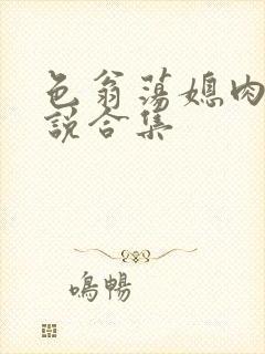 色翁荡媳肉欲小说合集