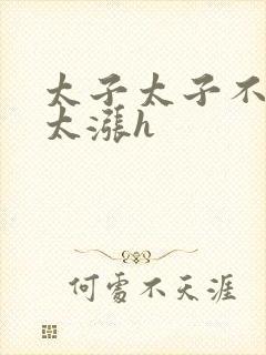 太子太子不要了太涨h