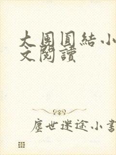 大团圆结小茹全文阅读