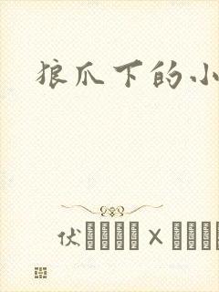 狼爪下的小雏菊