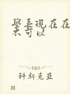 学长现在在上课不可以